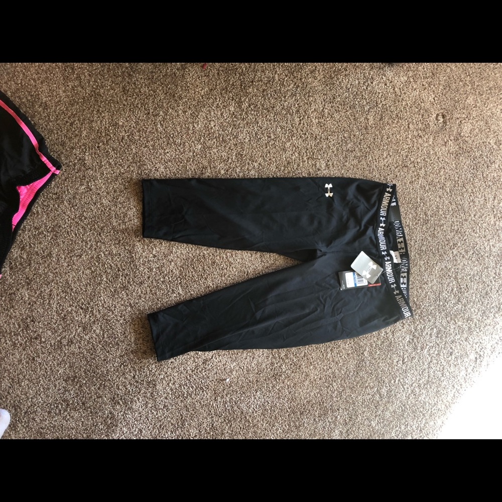 Black Under armour leggings NWT